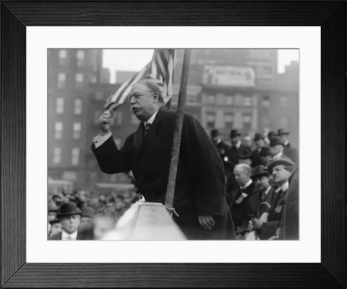 Framed Print : William Howard Taft Giving Speech Framed Print : William Howard Taft Giving Speech