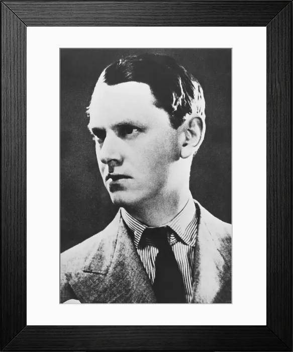 Framed Print : Portrait of Author Evelyn Waugh Framed Print : Portrait of Author Evelyn Waugh