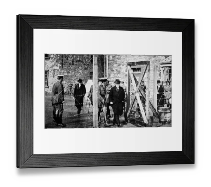 Framed Print : Herbert Henry Asquith Leaving Irish Rebel Barracks Framed Print : Herbert Henry Asquith Leaving Irish Rebel Barracks