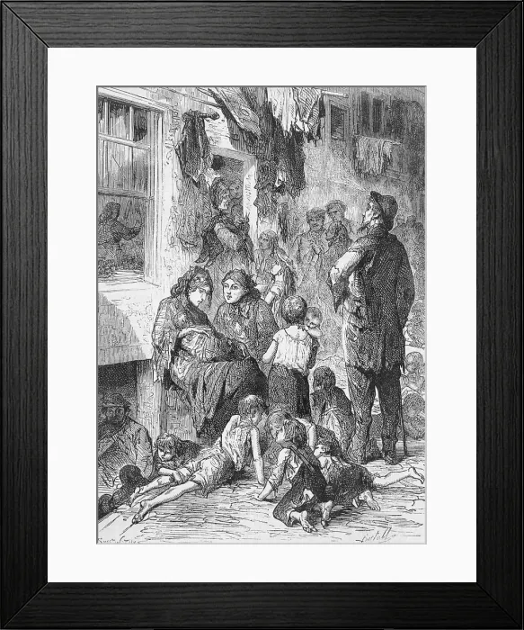 Framed Print : Displaced Living Conditions Framed Print : Displaced Living Conditions