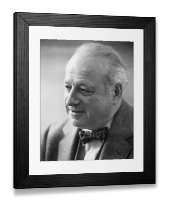 Framed Print : Walter Piston Listening Framed Print : Walter Piston Listening