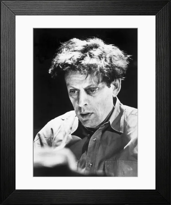 Framed Print : Composer Phillip Glass Framed Print : Composer Phillip Glass