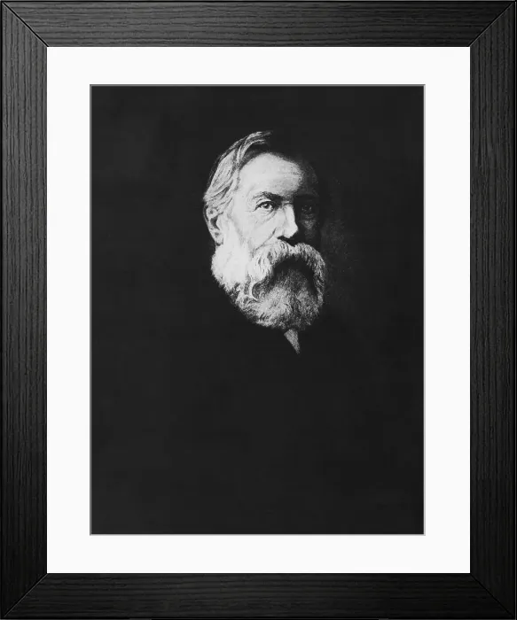 Framed Print : Portrait of Friedrich Engels Framed Print : Portrait of Friedrich Engels