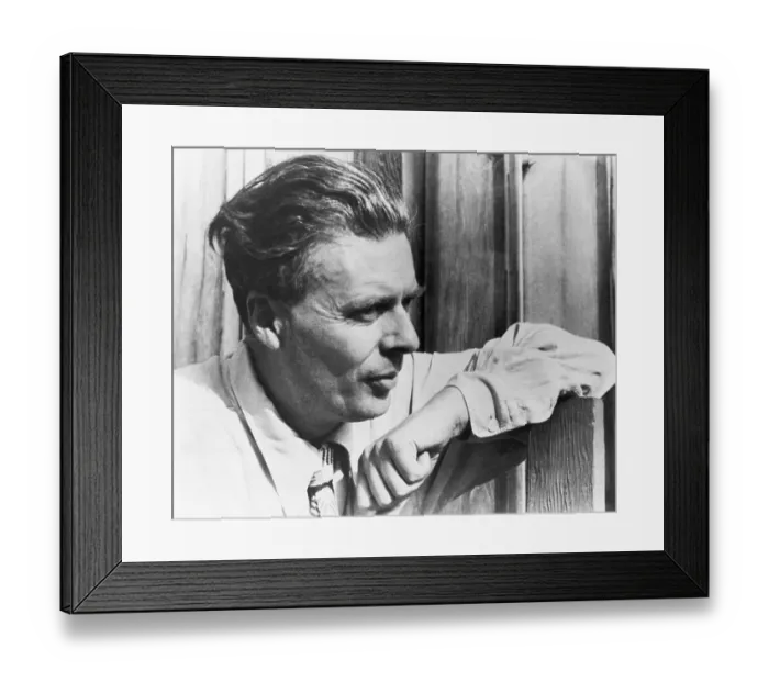 Framed Print : Aldous Huxley Framed Print : Aldous Huxley