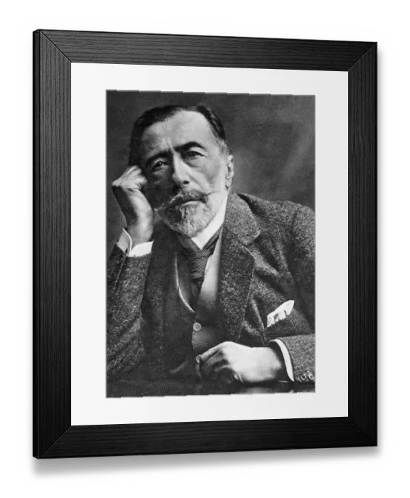 Framed Print : Joseph Conrad Framed Print : Joseph Conrad