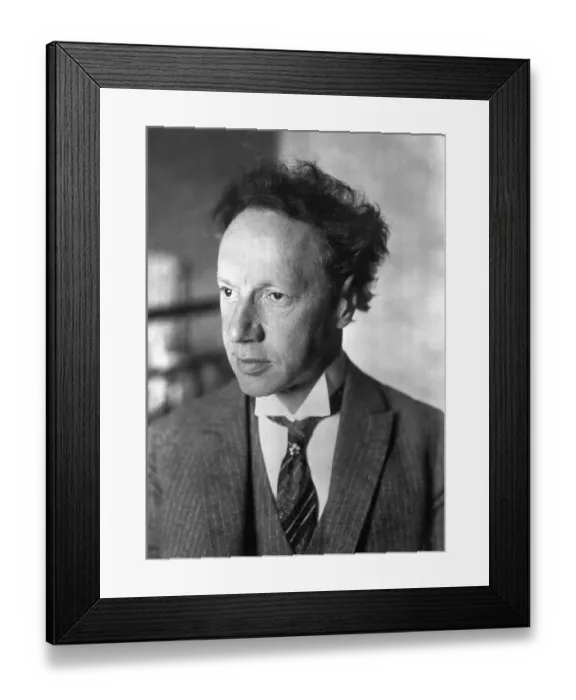 Framed Print : Portrait of Ossip Gabrilowitsch Framed Print : Portrait of Ossip Gabrilowitsch