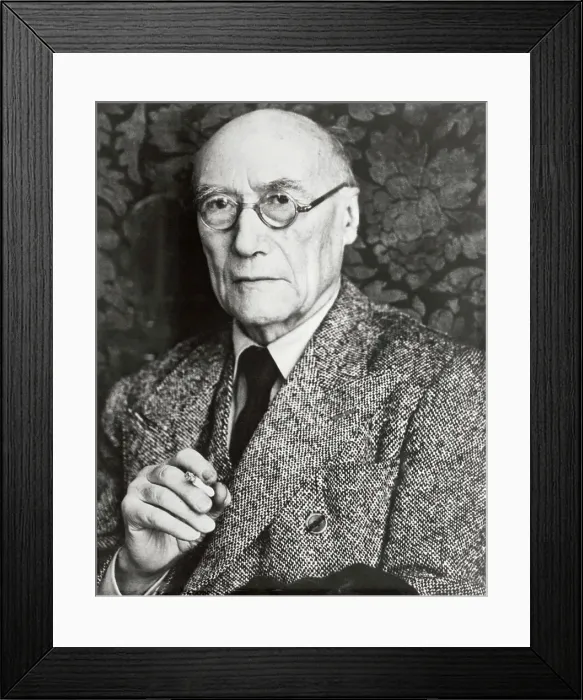 Framed Print : Portrait of Andre Gide Framed Print : Portrait of Andre Gide