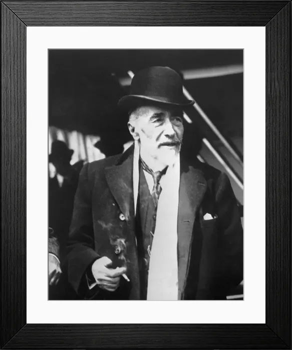 Framed Print : Joseph Conrad W / Cigarette On Ship Deck Framed Print : Joseph Conrad W / Cigarette On Ship Deck