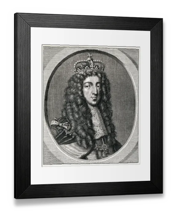 Framed Print : King William III