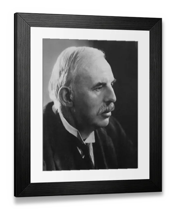 Framed Print : Physicist Ernest Rutherford Framed Print : Physicist Ernest Rutherford