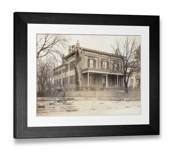 Framed Print : Birthplace of William Howard Taft Framed Print : Birthplace of William Howard Taft