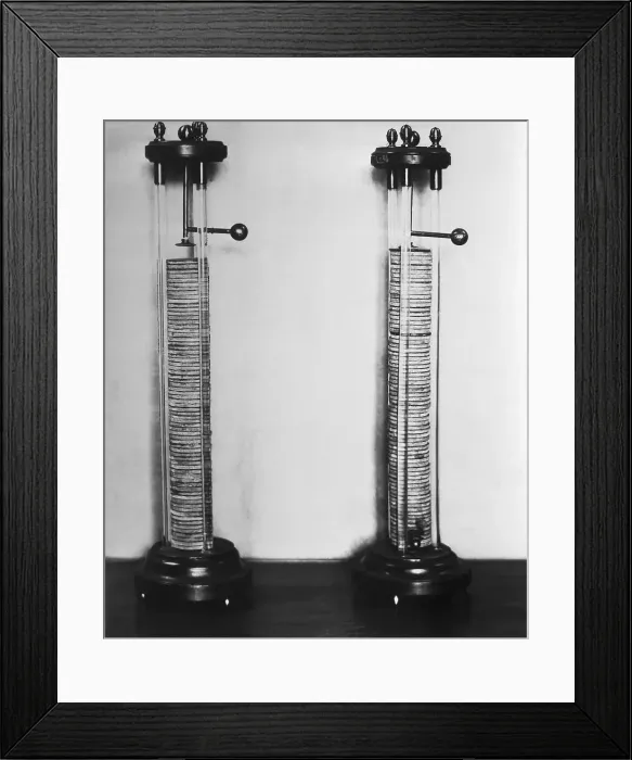 Framed Print : Voltaic Columns Framed Print : Voltaic Columns