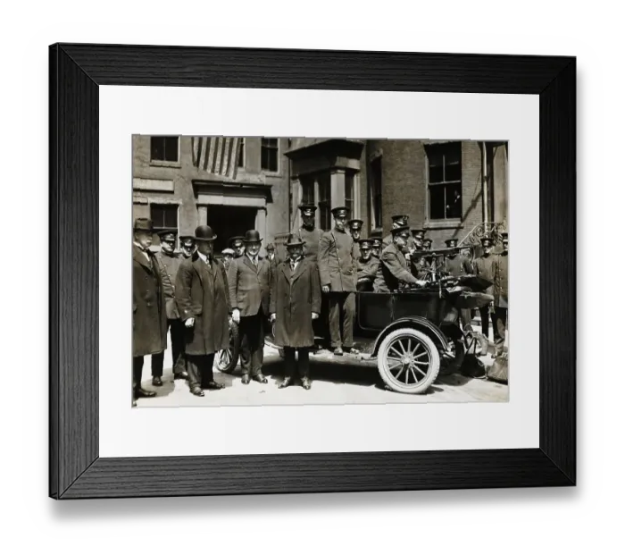 Framed Print : Boston Police Force Framed Print : Boston Police Force