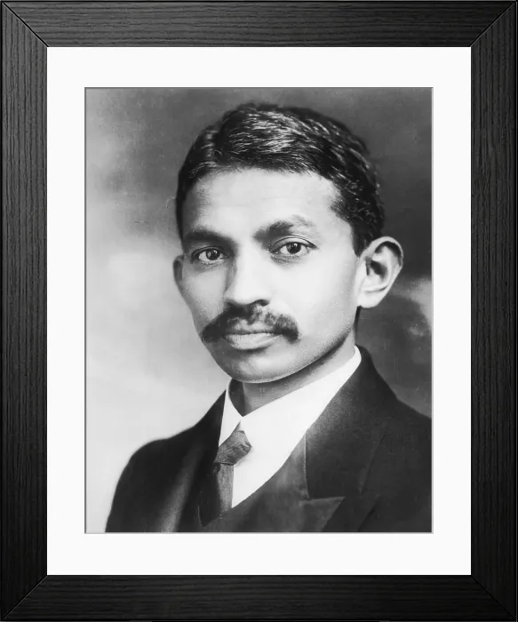 Framed Print : Mahatma Gandhi Framed Print : Mahatma Gandhi