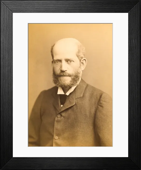 Framed Print : Portrait of Baron Rothschild Framed Print : Portrait of Baron Rothschild