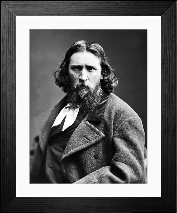 Framed Print : French Writer Leon Cladel Framed Print : French Writer Leon Cladel
