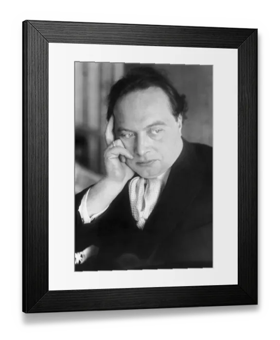 Framed Print : Poet Franz Werfel Framed Print : Poet Franz Werfel
