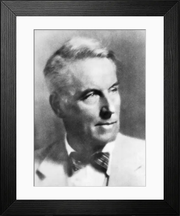 Framed Print : Portrait of Robert Service