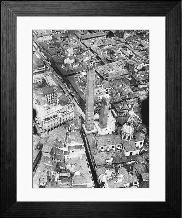 Framed Print : Aerial View of Bologna, Italy Framed Print : Aerial View of Bologna, Italy