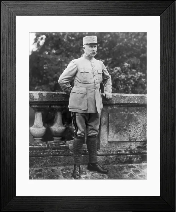 Framed Print : Portrait of Henri Philippe Petain