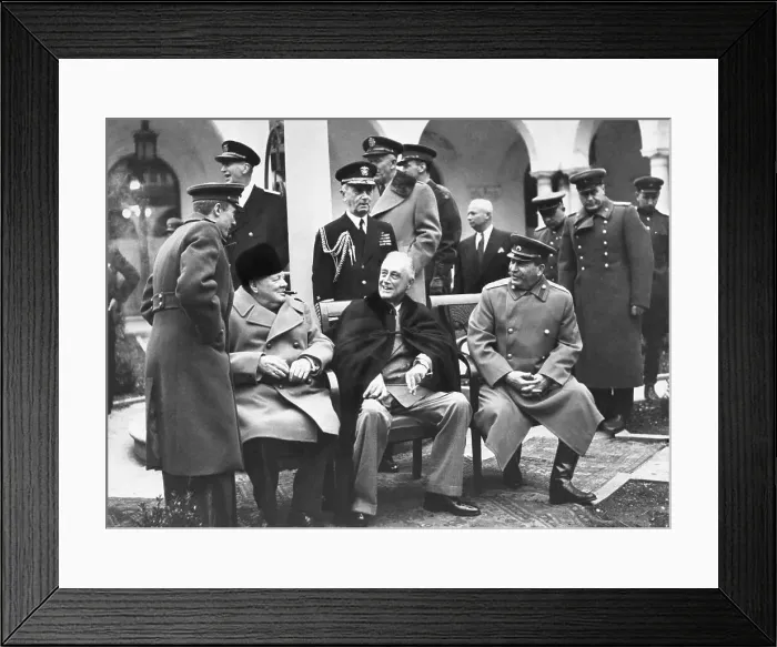 Framed Print : Churchill, FDR, and Stalin Framed Print : Churchill, FDR, and Stalin
