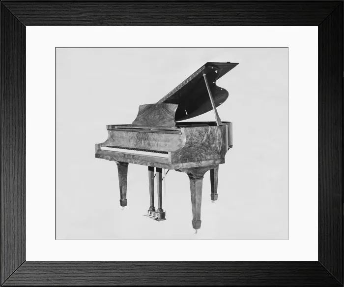 Framed Print : Display of Exquisite Piano Framed Print : Display of Exquisite Piano