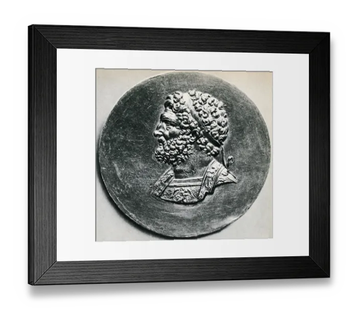 Framed Print : Portrait of Philip II of Macedon Framed Print : Portrait of Philip II of Macedon