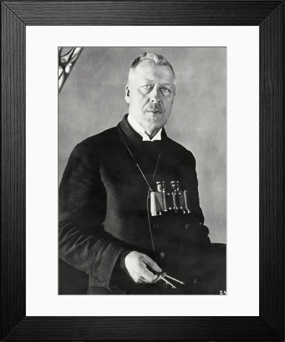 Framed Print : Commander Hugo Eckner Framed Print : Commander Hugo Eckner