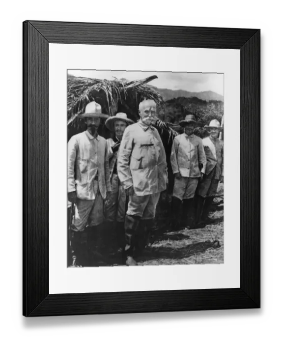 Framed Print : Calixto Garcia Standing with Staff Framed Print : Calixto Garcia Standing with Staff