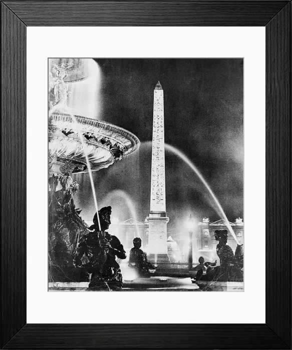 Framed Print : Place de la Concorde Framed Print : Place de la Concorde