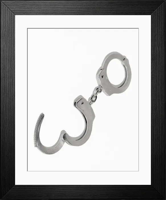 Framed Print : Handcuffs Framed Print : Handcuffs