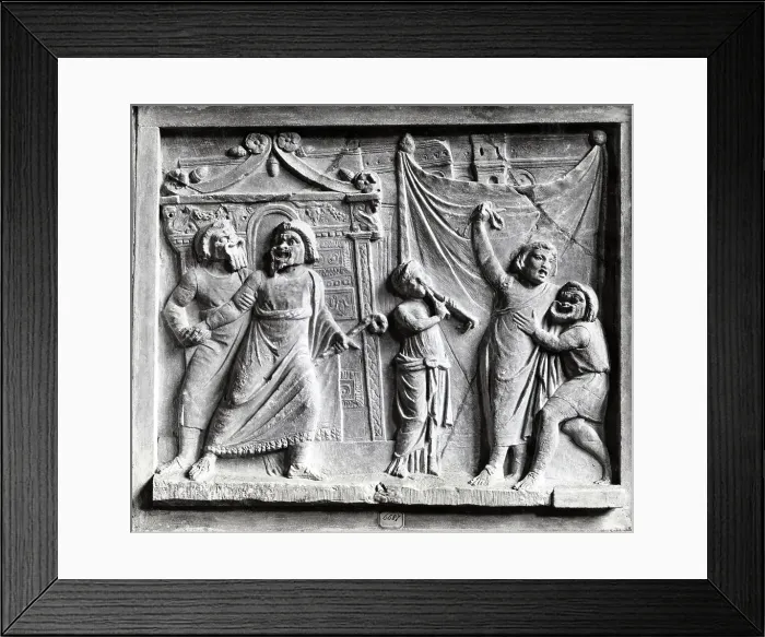 Framed Print : Relief from Pompeii Framed Print : Relief from Pompeii
