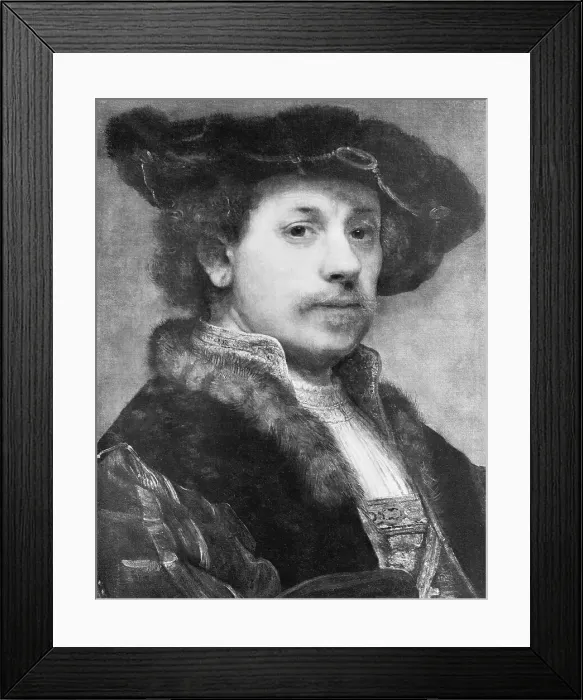 Framed Print : Rembrandt the Painter Framed Print : Rembrandt the Painter