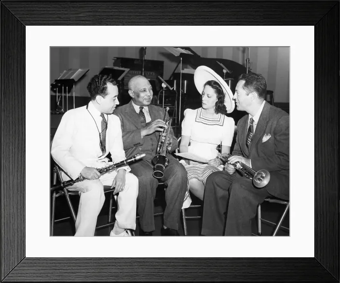 Framed Print : P.Laval, W.C.Handy, D.Shore & H.Levine Framed Print : P.Laval, W.C.Handy, D.Shore & H.Levine