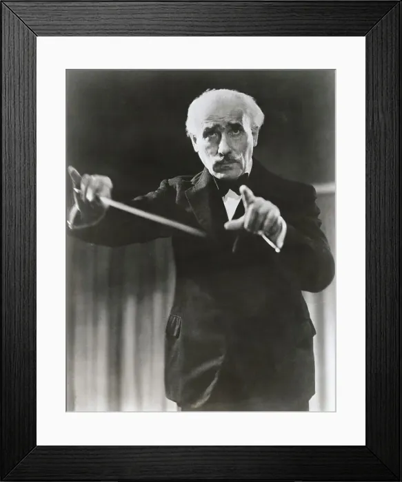 Framed Print : Arturo Toscanini Conducting Framed Print : Arturo Toscanini Conducting