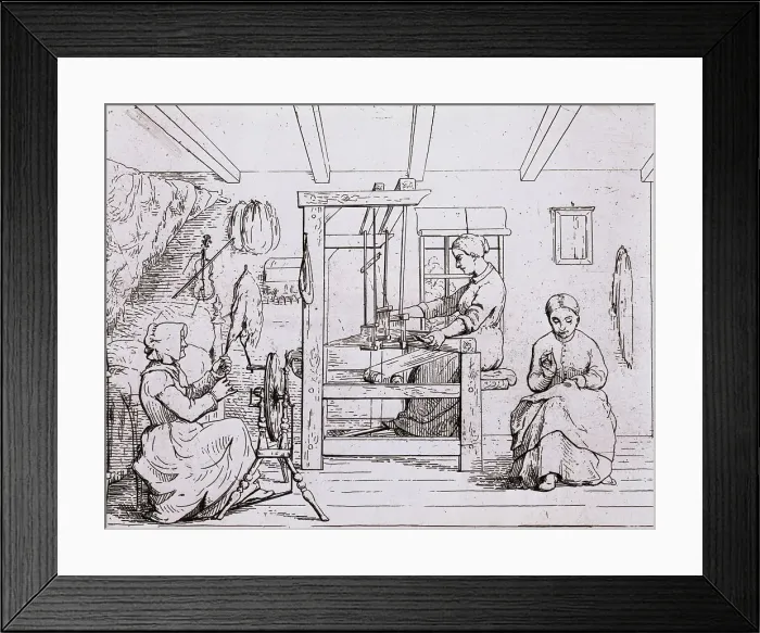 Framed Print : Women at Work During Civil War Framed Print : Women at Work During Civil War