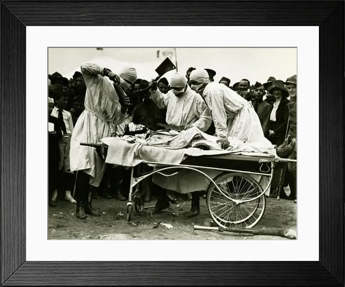 Framed Print : Demonstration of an Operation Framed Print : Demonstration of an Operation