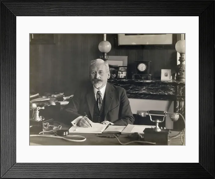 Framed Print : Physicist Edward Guillaume Framed Print : Physicist Edward Guillaume