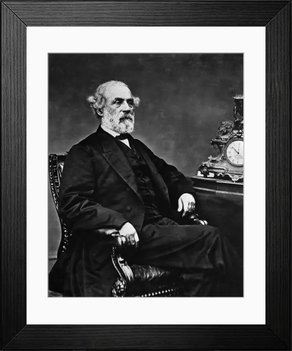 Framed Print : Portrait of Robert E. Lee Framed Print : Portrait of Robert E. Lee