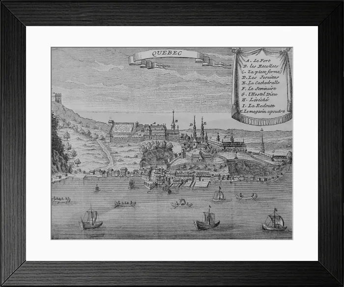 Framed Print : City of Quebec Framed Print : City of Quebec