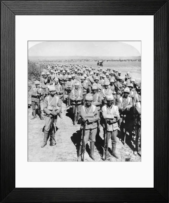 Framed Print : Soldiers Posing Framed Print : Soldiers Posing