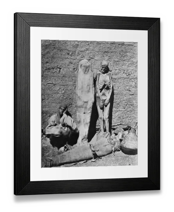 Framed Print : Mummies at Excavation Site Framed Print : Mummies at Excavation Site