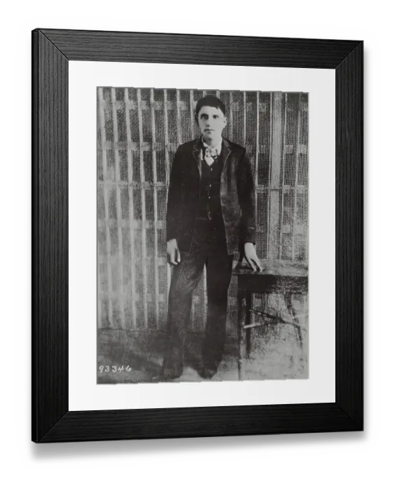 Framed Print : Portrait of Henry Starr Framed Print : Portrait of Henry Starr