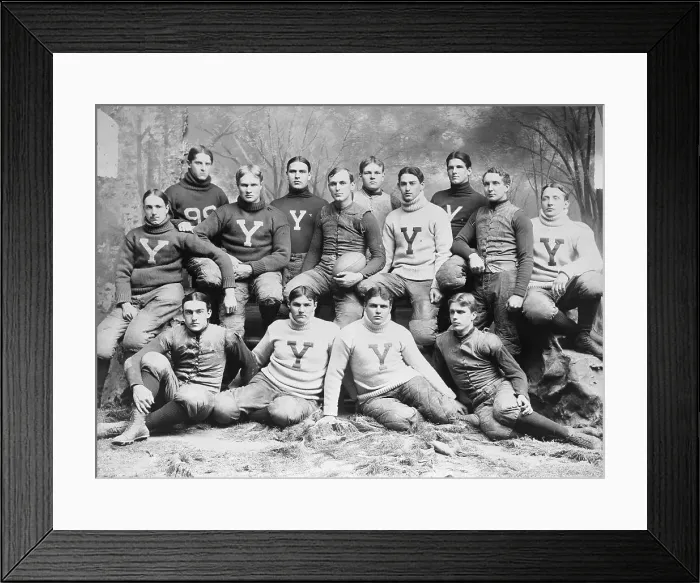 Framed Print : Yale Football Team Framed Print : Yale Football Team