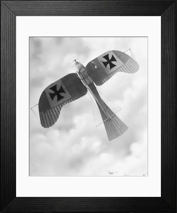 Framed Print : Model of a German Rumpler Taube Aircraft Framed Print : Model of a German Rumpler Taube Aircraft