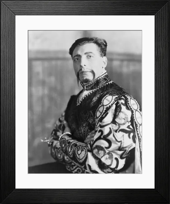 Framed Print : Portrait of Ezio Pinza Framed Print : Portrait of Ezio Pinza