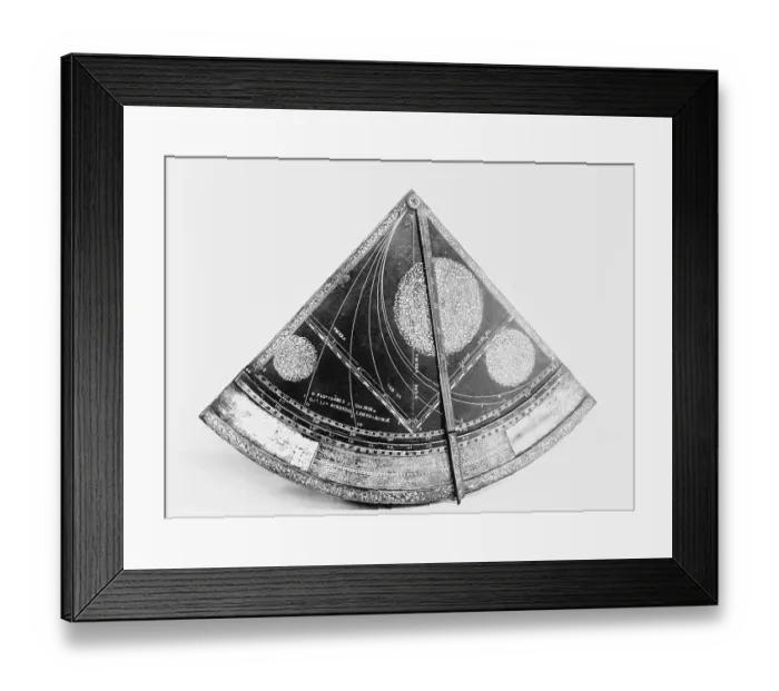 Framed Print : Quadrant for Stellar Measurements Framed Print : Quadrant for Stellar Measurements