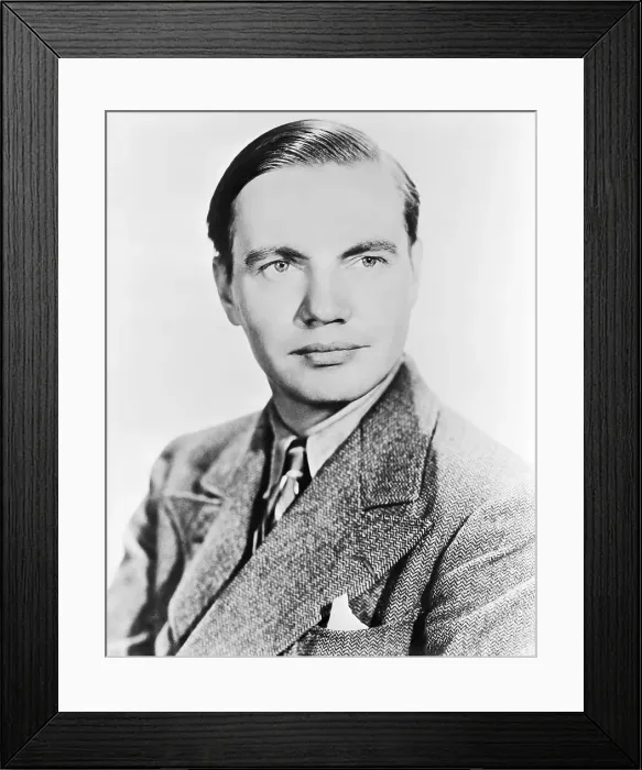 Framed Print : Portrait of George Antheil