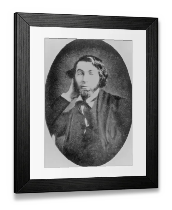 Framed Print : Portrait of Walt Whitman Framed Print : Portrait of Walt Whitman