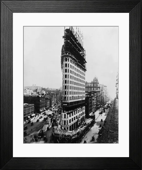 Framed Print : The Flat Iron Building